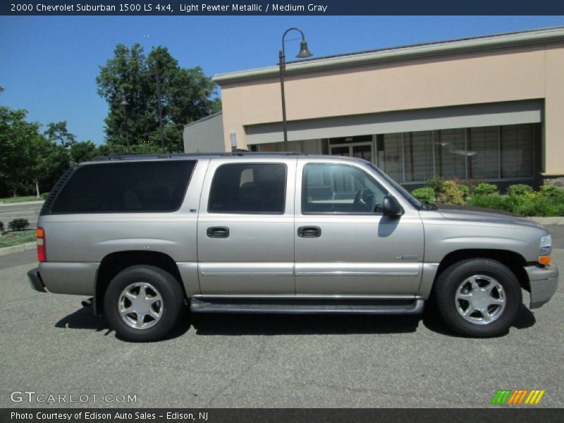 Light Pewter Metallic / Medium Gray 2000 Chevrolet Suburban 1500 LS 4x4