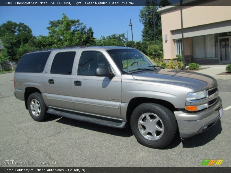 Light Pewter Metallic / Medium Gray 2000 Chevrolet Suburban 1500 LS 4x4