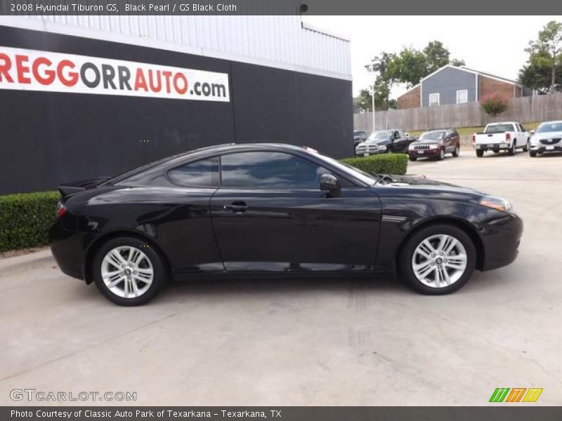 Black Pearl / GS Black Cloth 2008 Hyundai Tiburon GS