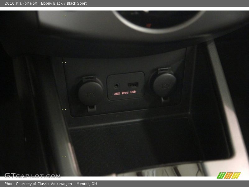 Ebony Black / Black Sport 2010 Kia Forte SX