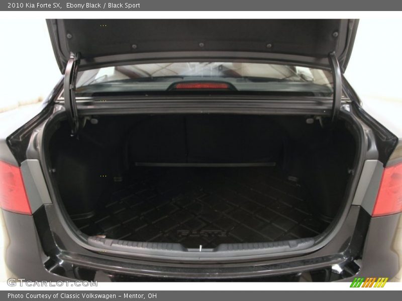Ebony Black / Black Sport 2010 Kia Forte SX