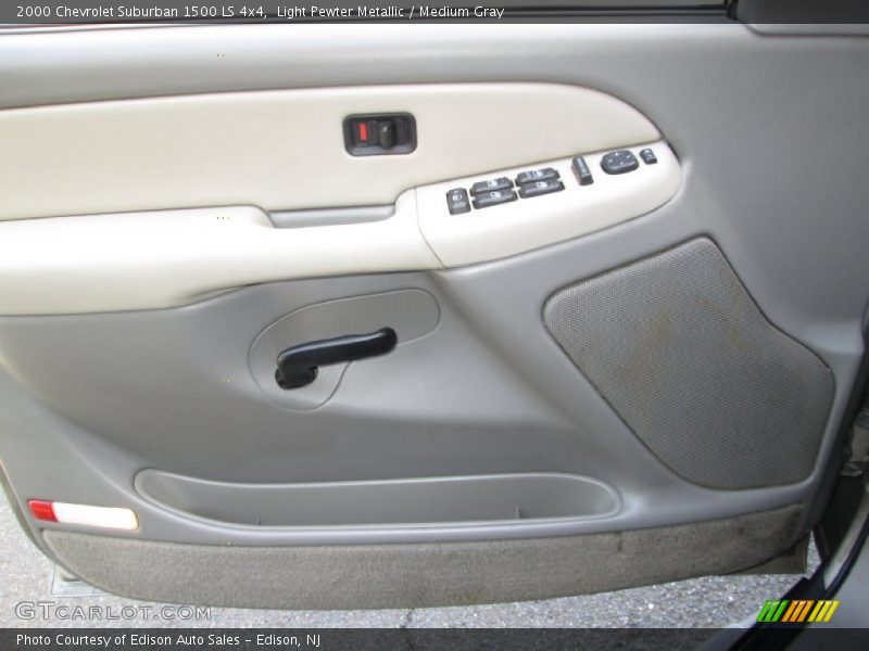 Light Pewter Metallic / Medium Gray 2000 Chevrolet Suburban 1500 LS 4x4