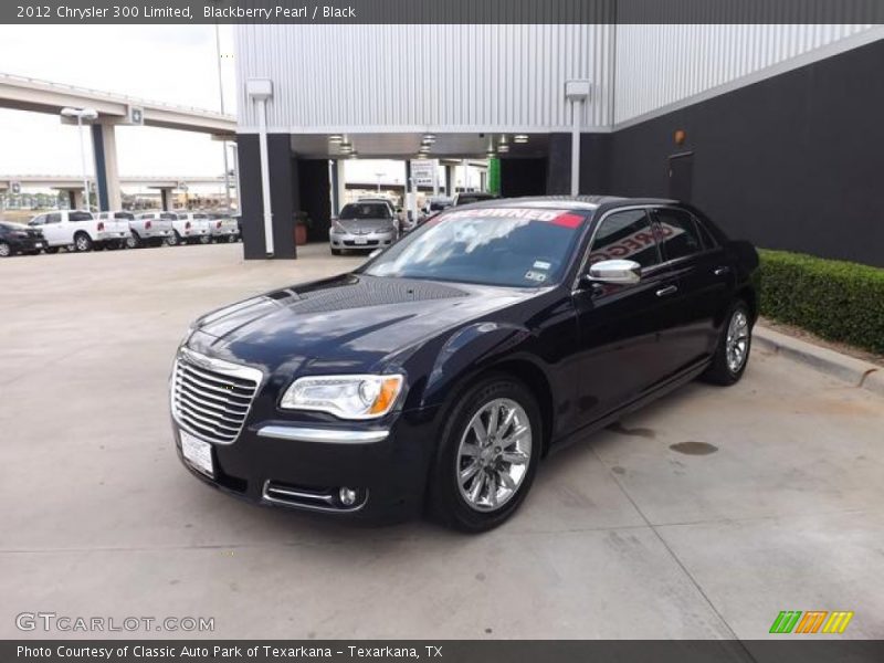 Blackberry Pearl / Black 2012 Chrysler 300 Limited