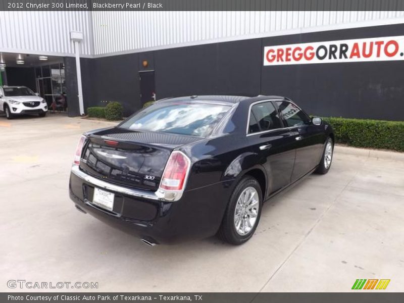 Blackberry Pearl / Black 2012 Chrysler 300 Limited