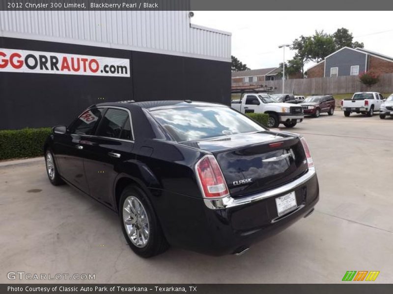 Blackberry Pearl / Black 2012 Chrysler 300 Limited