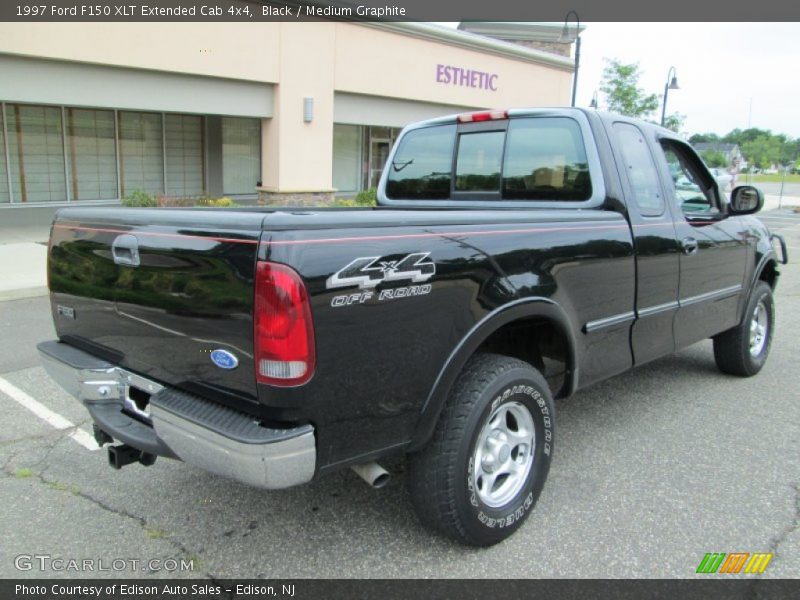 Black / Medium Graphite 1997 Ford F150 XLT Extended Cab 4x4