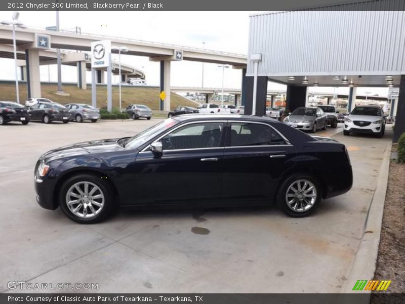 Blackberry Pearl / Black 2012 Chrysler 300 Limited