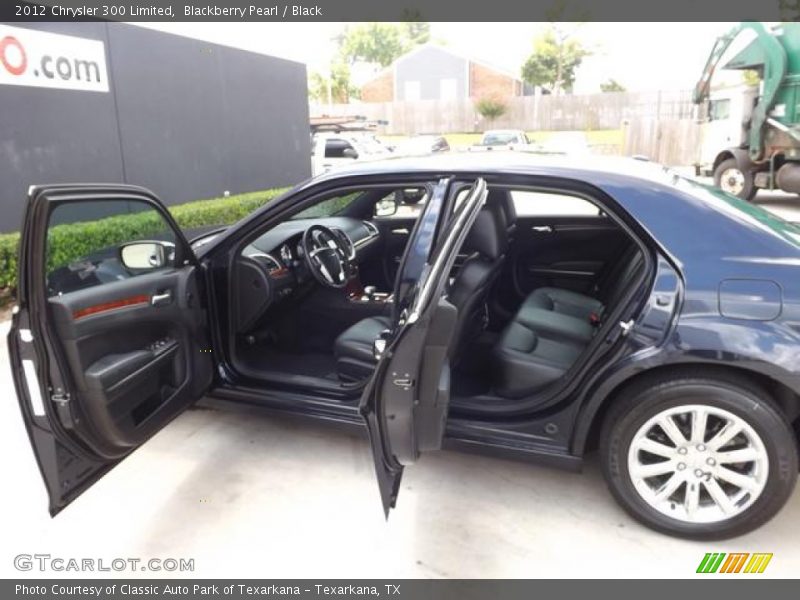 Blackberry Pearl / Black 2012 Chrysler 300 Limited