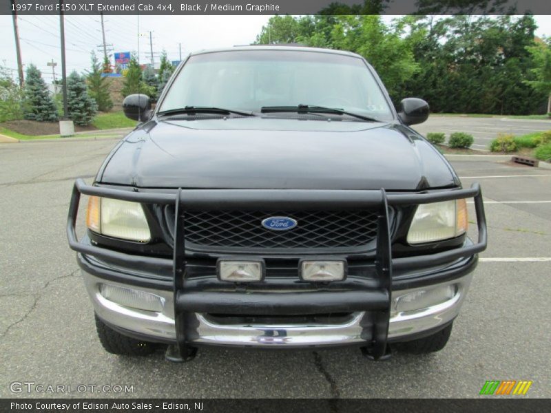 Black / Medium Graphite 1997 Ford F150 XLT Extended Cab 4x4