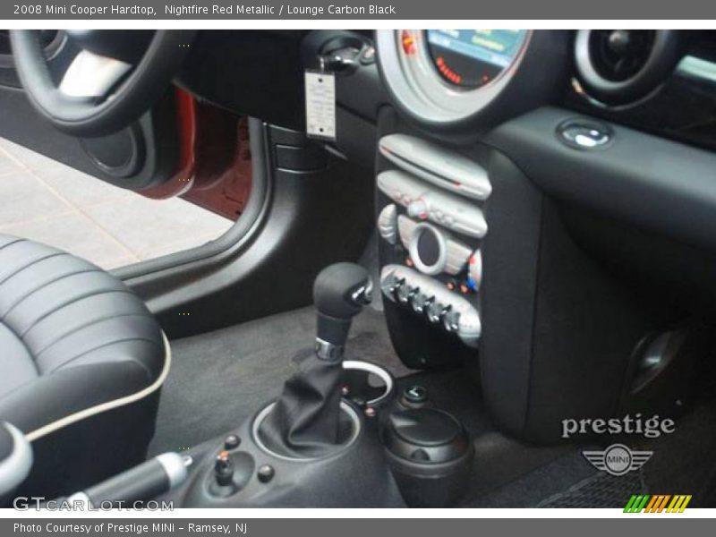Nightfire Red Metallic / Lounge Carbon Black 2008 Mini Cooper Hardtop