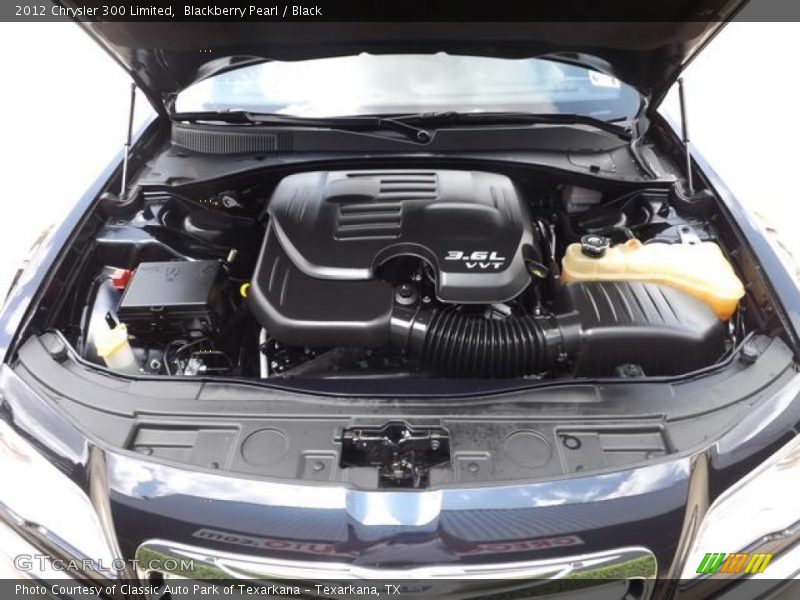 Blackberry Pearl / Black 2012 Chrysler 300 Limited