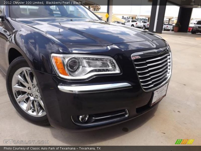 Blackberry Pearl / Black 2012 Chrysler 300 Limited