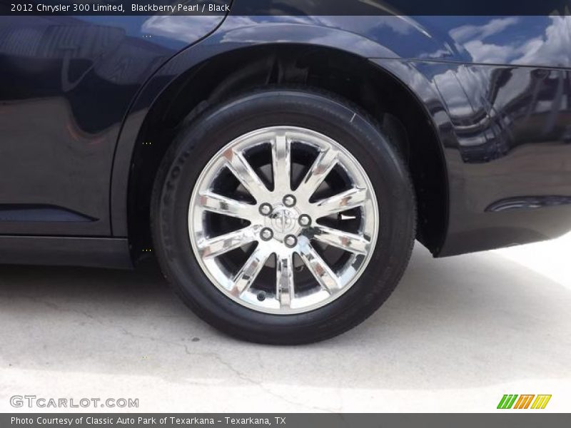 Blackberry Pearl / Black 2012 Chrysler 300 Limited