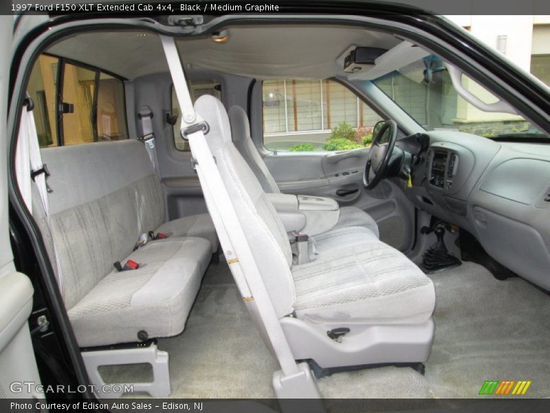 Black / Medium Graphite 1997 Ford F150 XLT Extended Cab 4x4