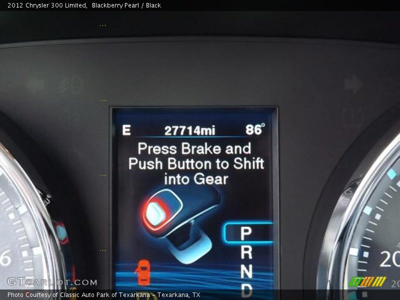 Blackberry Pearl / Black 2012 Chrysler 300 Limited