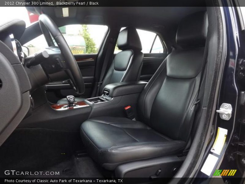 Blackberry Pearl / Black 2012 Chrysler 300 Limited