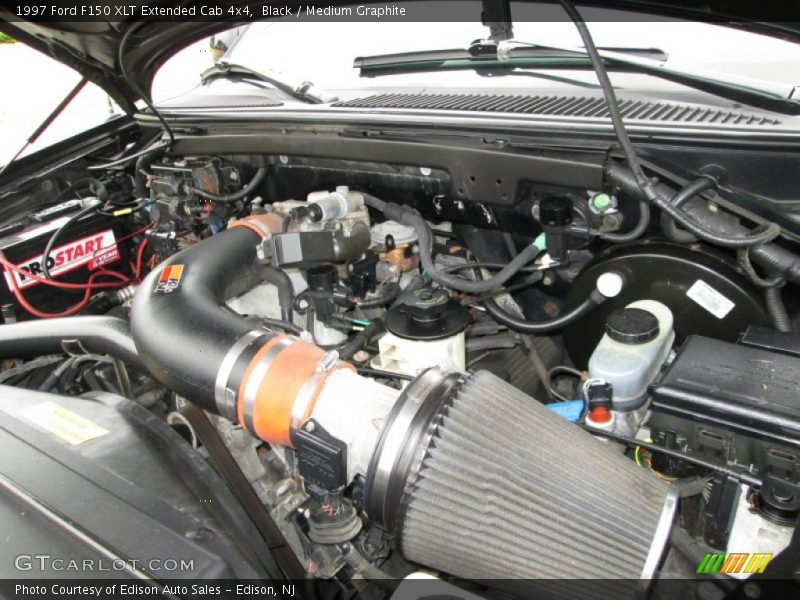 Black / Medium Graphite 1997 Ford F150 XLT Extended Cab 4x4