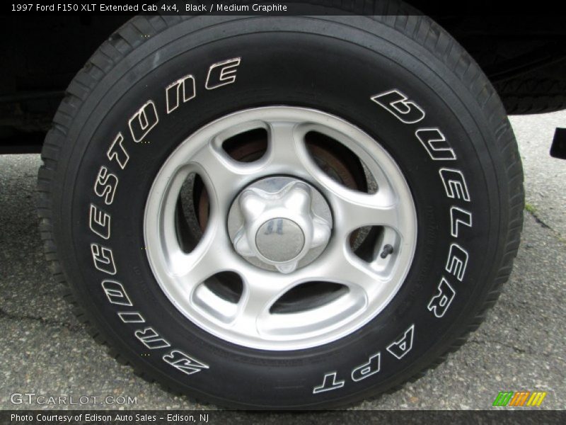 Black / Medium Graphite 1997 Ford F150 XLT Extended Cab 4x4