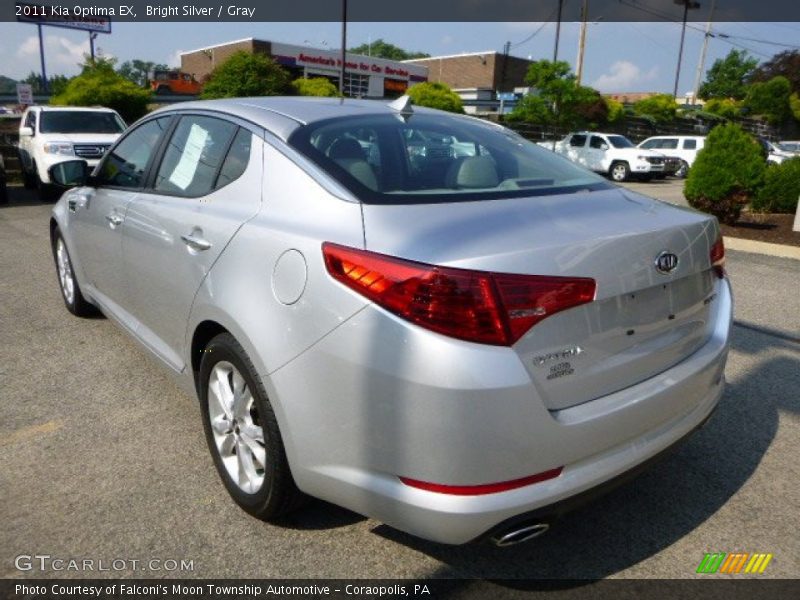 Bright Silver / Gray 2011 Kia Optima EX