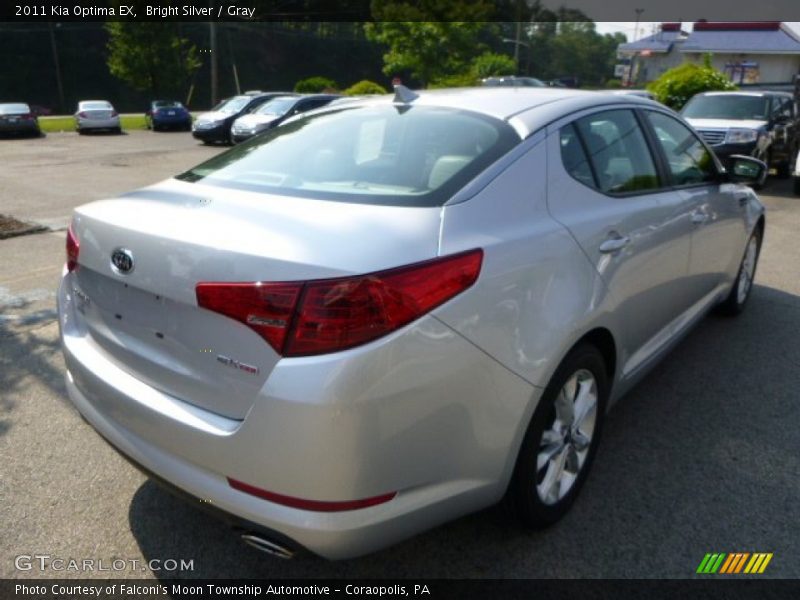 Bright Silver / Gray 2011 Kia Optima EX