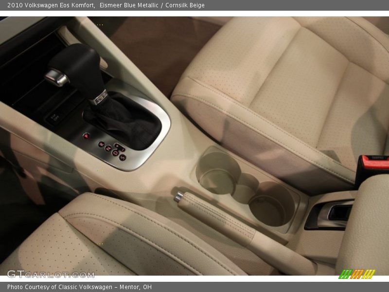 Eismeer Blue Metallic / Cornsilk Beige 2010 Volkswagen Eos Komfort