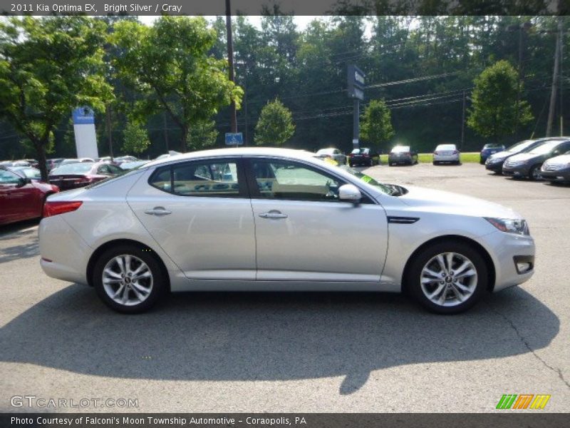 Bright Silver / Gray 2011 Kia Optima EX