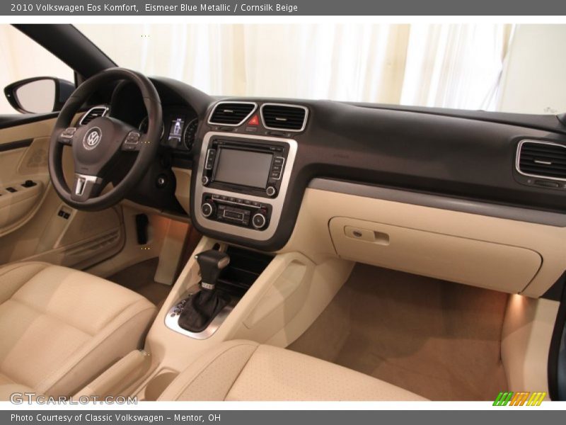 Eismeer Blue Metallic / Cornsilk Beige 2010 Volkswagen Eos Komfort