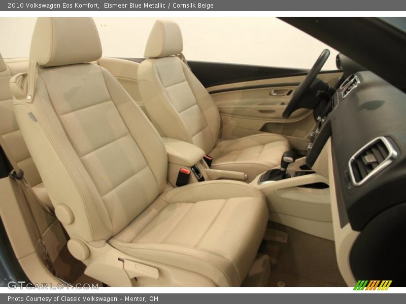 Eismeer Blue Metallic / Cornsilk Beige 2010 Volkswagen Eos Komfort