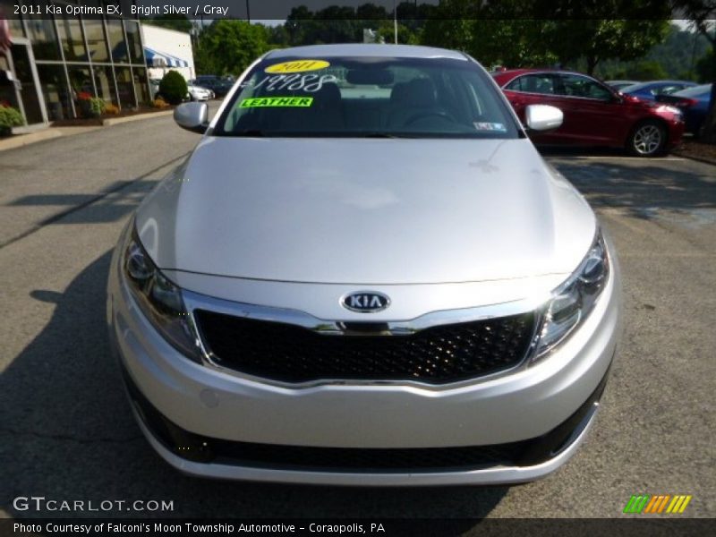 Bright Silver / Gray 2011 Kia Optima EX