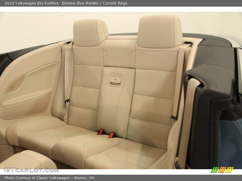 Eismeer Blue Metallic / Cornsilk Beige 2010 Volkswagen Eos Komfort