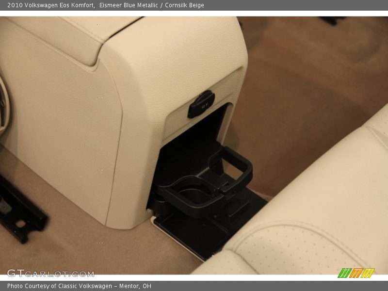Eismeer Blue Metallic / Cornsilk Beige 2010 Volkswagen Eos Komfort