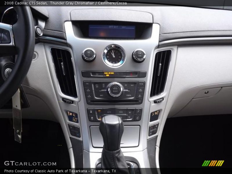 Thunder Gray Chromaflair / Cashmere/Cocoa 2008 Cadillac CTS Sedan