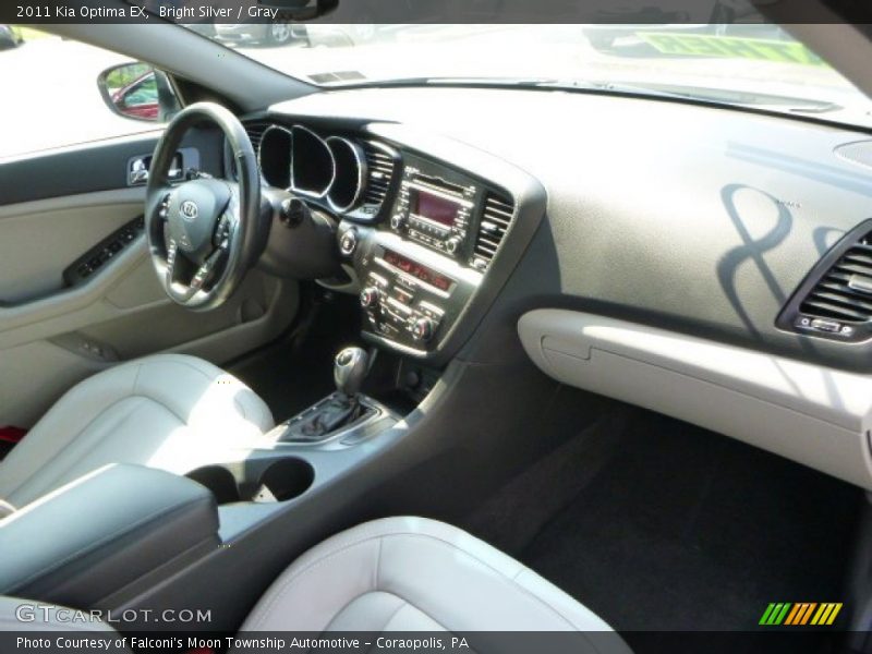 Bright Silver / Gray 2011 Kia Optima EX
