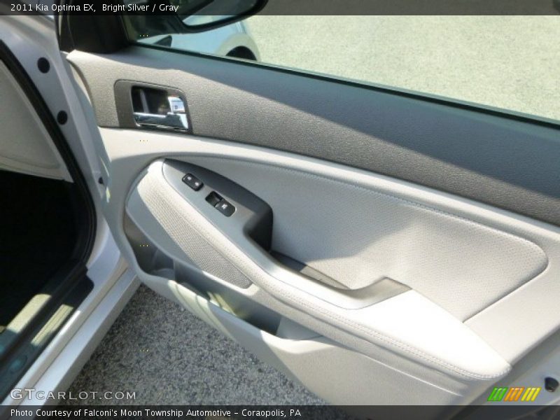 Bright Silver / Gray 2011 Kia Optima EX