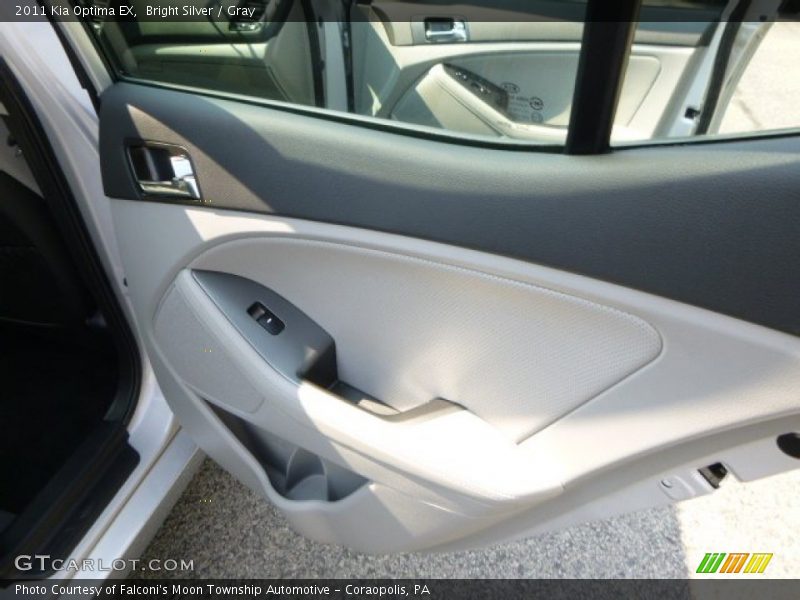 Bright Silver / Gray 2011 Kia Optima EX