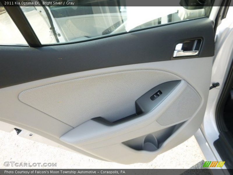 Bright Silver / Gray 2011 Kia Optima EX
