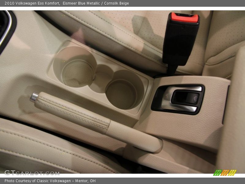 Eismeer Blue Metallic / Cornsilk Beige 2010 Volkswagen Eos Komfort