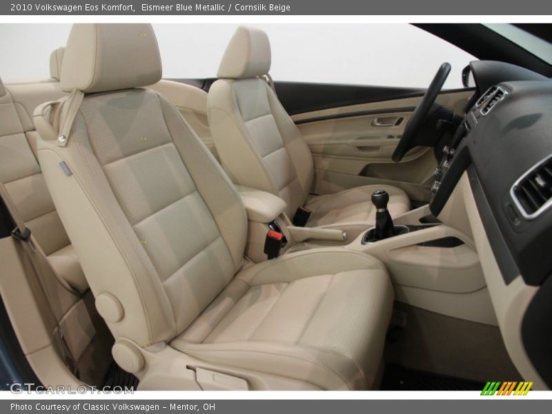 Front Seat of 2010 Eos Komfort