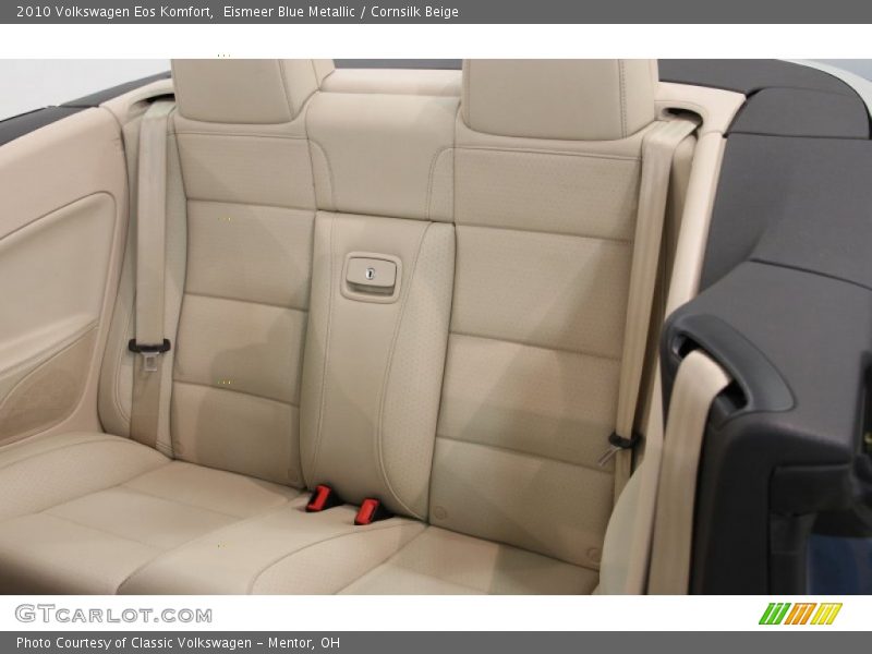 Eismeer Blue Metallic / Cornsilk Beige 2010 Volkswagen Eos Komfort