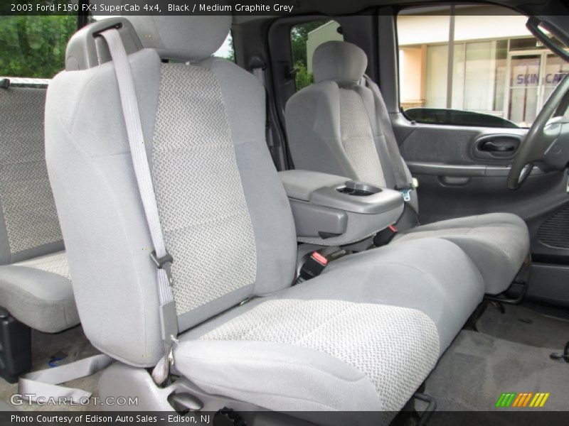 Black / Medium Graphite Grey 2003 Ford F150 FX4 SuperCab 4x4