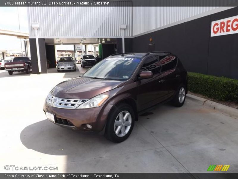 Deep Bordeaux Metallic / Cabernet 2003 Nissan Murano SL