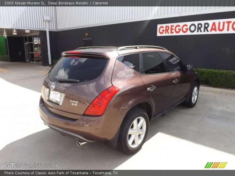 Deep Bordeaux Metallic / Cabernet 2003 Nissan Murano SL