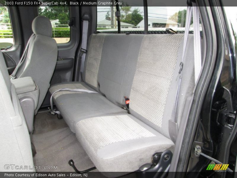 Black / Medium Graphite Grey 2003 Ford F150 FX4 SuperCab 4x4