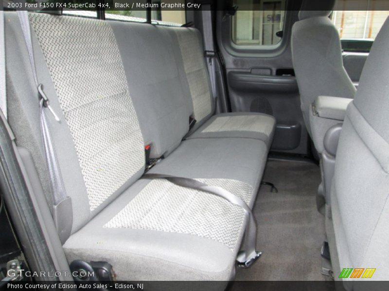 Black / Medium Graphite Grey 2003 Ford F150 FX4 SuperCab 4x4