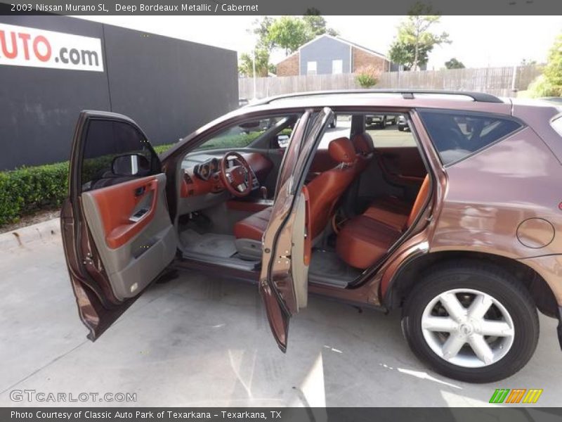 Deep Bordeaux Metallic / Cabernet 2003 Nissan Murano SL