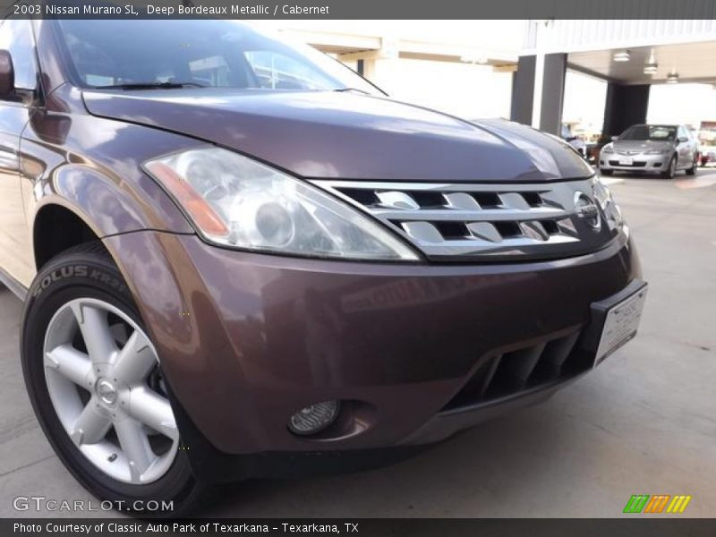 Deep Bordeaux Metallic / Cabernet 2003 Nissan Murano SL