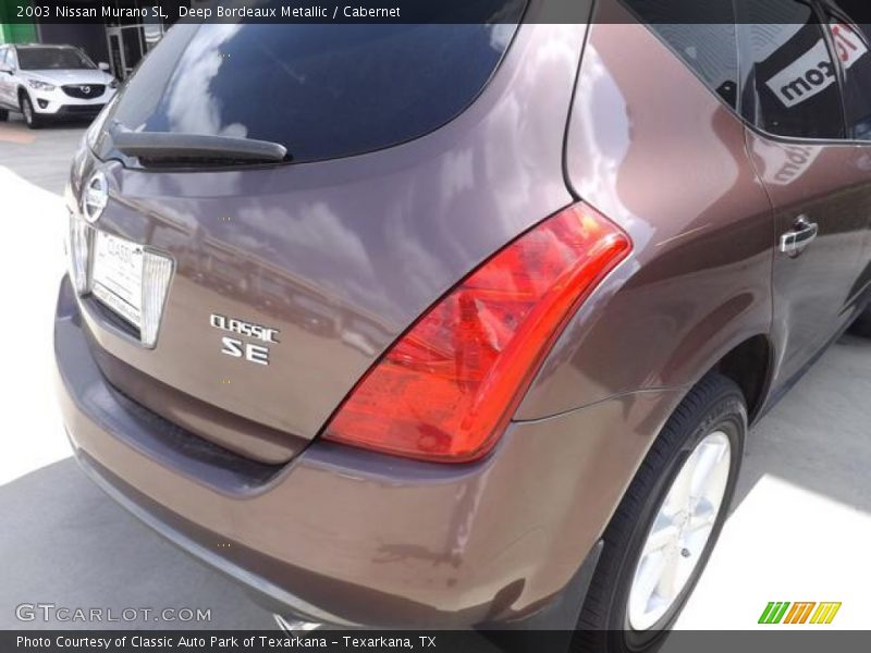Deep Bordeaux Metallic / Cabernet 2003 Nissan Murano SL
