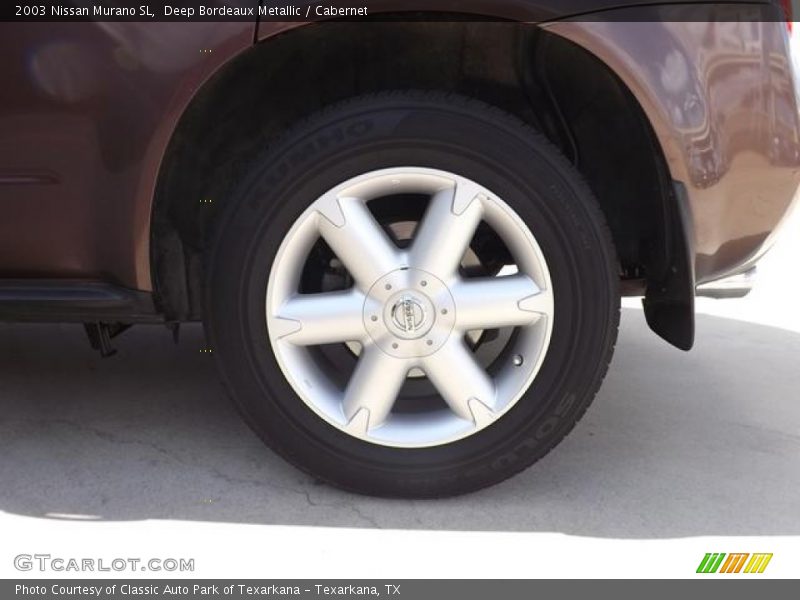 Deep Bordeaux Metallic / Cabernet 2003 Nissan Murano SL