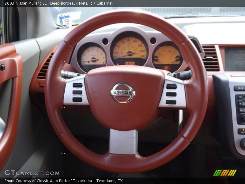 Deep Bordeaux Metallic / Cabernet 2003 Nissan Murano SL