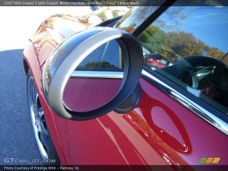 Chili Red / Punch Carbon Black 2007 Mini Cooper S John Cooper Works Hardtop